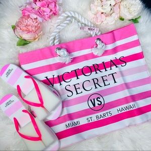Victoria’s Secret Beach Timoteo and Sandals Set
